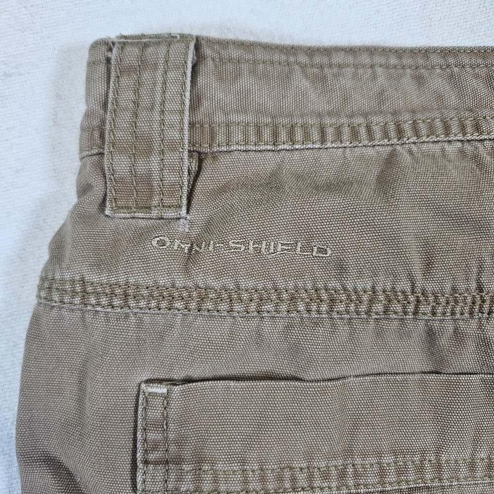 Columbia Cargo Shorts Mens 36 9 Hiking Chino 1564431 Fishing Chino Flat Front - Picture 6 of 13